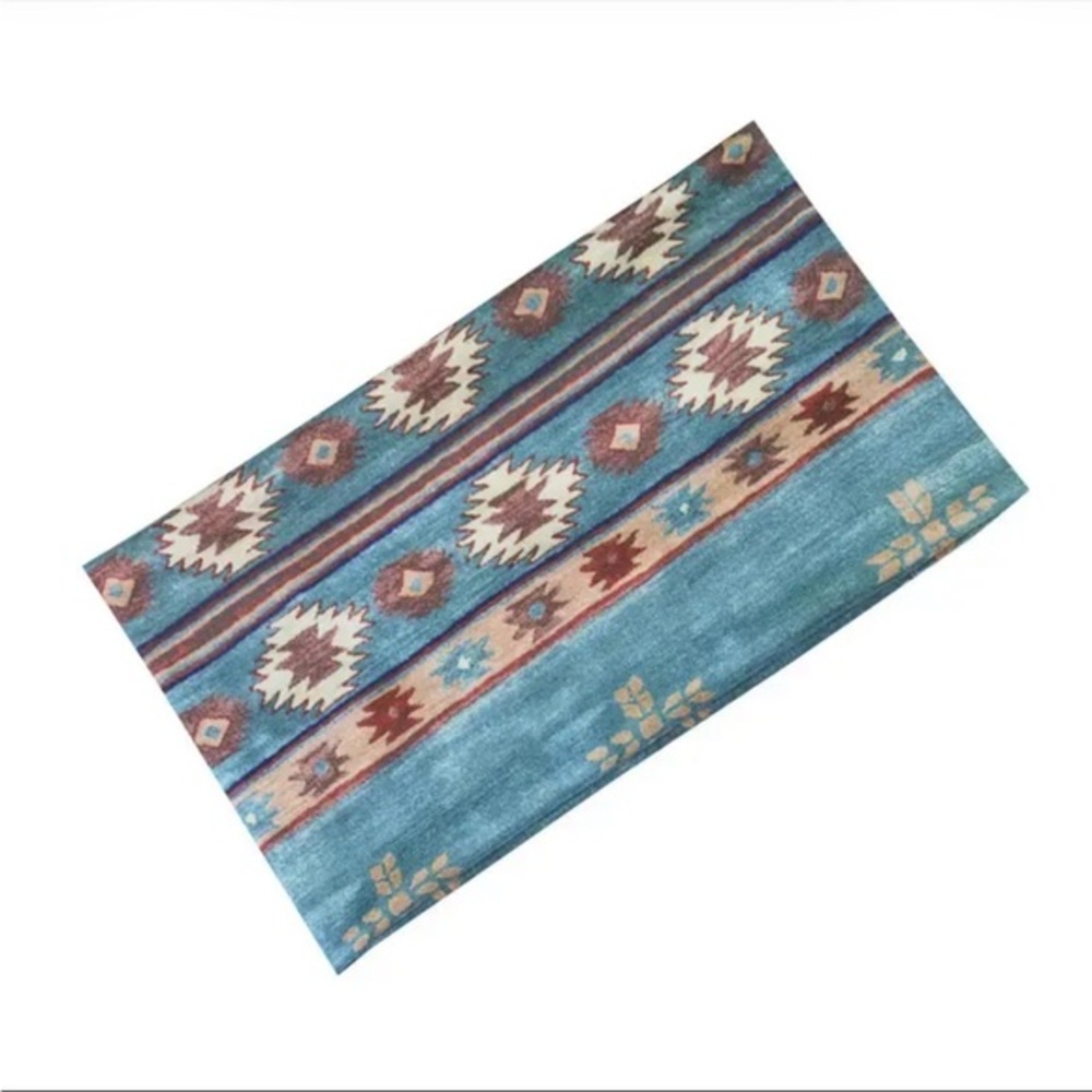 NWT BOHO BUTTERFLY SUNFLOWER AZTEC HEADBAND SWEATBAND ONE SIZE - Picture 7 of 7